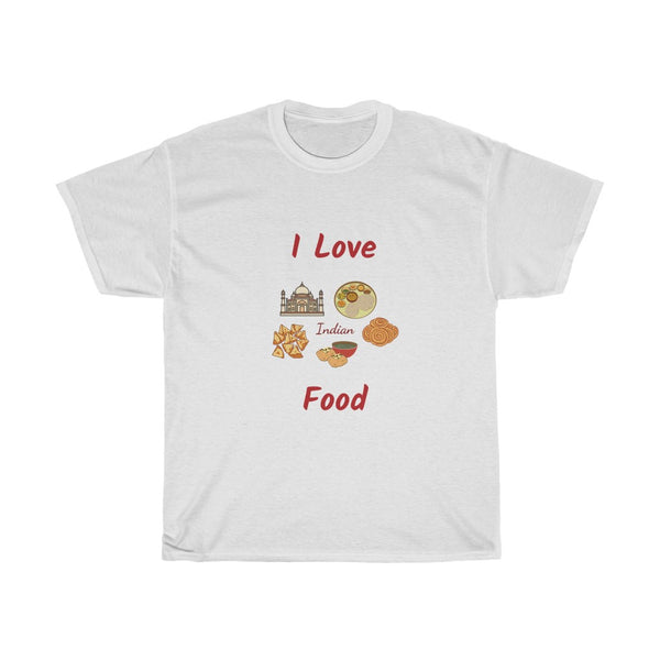 I love Indian Food Unisex T-shirt [SHOW YOUR LOVE FOR INDIAN FOOD]
