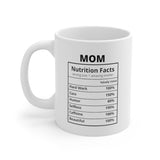 Fun Mom Nutrition White Mug [PERFECT GIFT FOR MUMS]