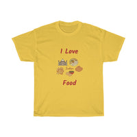 I love Indian Food Unisex T-shirt [SHOW YOUR LOVE FOR INDIAN FOOD]